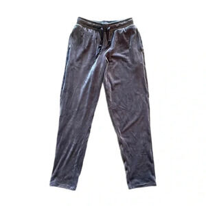 Cuddl Duds Soft Velour Pants Carbon/Marble Women’s XS NWOT